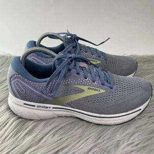 Brooks Ghost 14 Womens Size 10.5 Shoes Blue Gray Running Athletic Sneakers